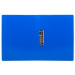 Папка с боковым зажимом А4 16мм, "Economy", пластик, синий, 0,5мм (Buro)