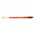 Ручка гелевая "Signo 120", прозрачный, 0,7мм, оранжевый (UNI Mitsubishi pencil)