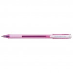 Ручка шариковая "Jetstream 101", розовый, прорезиненный, 0,7мм, синий (UNI Mitsubishi pencil)