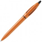 Ручка шариковая "S!" (Си), оранжевый/черный (Stilolinea)