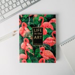 Смэшбук с раскраской А5, 80 л «Life in the ART» (ArtFox)