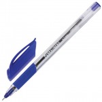 Ручка шариковая "Extra Glide GT", масляная, резиновый упор, 0,7мм, синий (Brauberg)