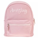 Рюкзак "Amazing", 30х26х12см, 1 отделение, 3 кармана, розовый (Hatber)