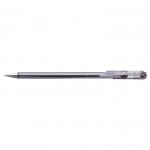 Ручка шариковая "SuperB", прозрачный, масляная, 0,7мм, черный (Pentel)