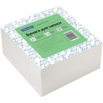 Блок бумаги для записей 90х90х45мм, белый, непроклеенный, белизна 70-80% (OfficeSpace)