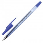 Ручка шариковая "AA-927", тонированный корпус, 0,7мм, синий (Staff)