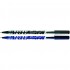 Ручка шариковая "Solo", прозрачный с узором, масляная, 0,5мм, черный (Avantre)
