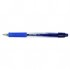 Ручка шариковая автоматическая "Super", масляная, резиновый упор, 0,7мм, синий, одноразовая (Pentel)