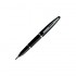 Ручка перьевая "Carene Black Sea ST", корпус-латунь, матовый черный лак, серебро (Waterman)