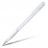 Ручка гелевая "Hybrid Gel Grip",  прозрачный, резиновый упор, 0,8мм, белый (Pentel)