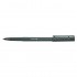 Ручка-роллер одноразовая "II Micro 104", 0,5мм, черный (UNI Mitsubishi pencil)