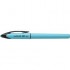 Ручка-роллер одноразовая "Air Micro 188EL", голубой, 0,5мм, синий (UNI Mitsubishi pencil)