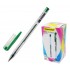 Ручка гелевая "Laconic", прозрачный, 0,7мм, зеленый (Silwerhof)