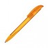 Ручка шариковая "Challenger Clear Soft", прозрачный корпус, оранжевый (Senator)