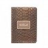 Обложка для паспорта "Палермо", натуральная кожа, полукарман, коричневый, 95 x 138мм (D.Morelli)