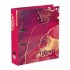 Папка-регистратор А4 75мм, "Trend Marbling", ламинированный картон, розовый (Expert Complete)