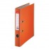 Папка-регистратор А4 50мм, "Economy", карман, пвх/бумага, металлический кант, оранжевый (Esselte)