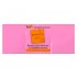 Бумага для заметок с клейким краем 38х51мм, 100л/шт, неон пурпурный (Workmate)