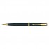 Ручка шариковая "Sonnet Slim Matte Black GT", корпус-латунь, мат.лак, позолота 23К (Parker)