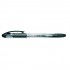 Ручка шариковая "Optima", черный, масляная, резиновый упор, 0,5мм, черный (Avantre)