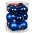 Набор шаров стекло, d=40мм/12шт, "Синий микс", синий (Magic Time)
