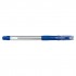 Ручка шариковая "Lakubo", резиновый упор, 0,5мм, синий (UNI Mitsubishi pencil)