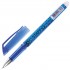 Ручка стираемая гелевая, хромированные детали, 0,5мм, синий (Staff)