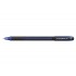 Ручка шариковая "Jetstream 101", прорезиненный, 0,7мм, синий (UNI Mitsubishi pencil)