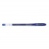 Ручка гелевая "Signo 120", прозрачный, 0,7мм, синий (UNI Mitsubishi pencil)