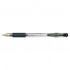 Ручка гелевая "Signo DX 151", резиновый упор, 0,38мм, черный (UNI Mitsubishi pencil)