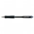Ручка шариковая автоматическая "Laknock", резиновый упор, 0,5, черный (UNI Mitsubishi pencil)