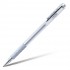 Ручка гелевая "Hybrid Gel Grip" прозрачный, с резиновым упором, 0,8мм, серебристый(Pentel)
