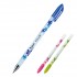 Ручка шариковая "Milagro", корпус ассорти, 0,5мм, синий (Axent)