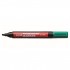Маркер перманентный, клиновидный наконечник, зеленый, 1-4,5мм (UNI Mitsubishi pencil)