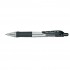 Ручка шариковая автоматическая "Meteor V", резиновый упор, 0,7мм, черный (Pentel)