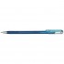 Ручка гелевая "Hybrid Dual Metallic", хамелеон, 1мм, синий/зеленый металлик (Pentel)