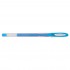 Ручка гелевая "Signo 120 Angelic Colour", прозрачный, 0,7мм, голубой (UNI Mitsubishi pencil)
