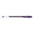 Ручка гелевая "Signo 120", прозрачный, 0,7мм, фиолетовый (UNI Mitsubishi pencil)